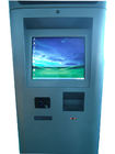 Self Service Payment Kiosk With Barcode Scanner And Card Reader, Thermal Printer For Hotel