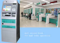 Digital Self Service Bank Bill Payment Ticketing Lobby Kiosk For Printing