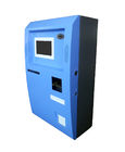 LED Display Wall Mounted Kiosk Coin acceptor with thermal printer
