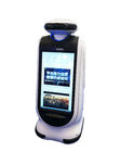 Self service kiosk Touch Screen Information Kiosk Earth Shell Robot Shaped With Android System