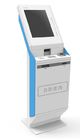 Cold Rolled Steel Material Self Banking Kiosk Multifunctions For Bank Lobby