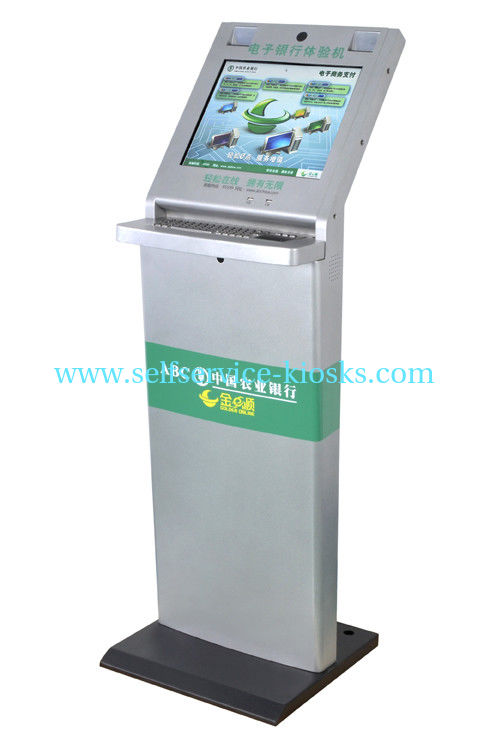 Smart Coin Acceptor and UPS Free Standing Kiosk with Motion Sensor and Air Conditioner