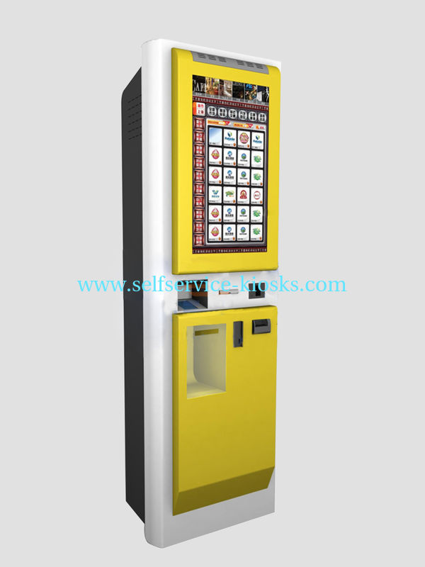 Smart Information Multifunctional Free Standing Kiosk for Retail / Ordering / Payment
