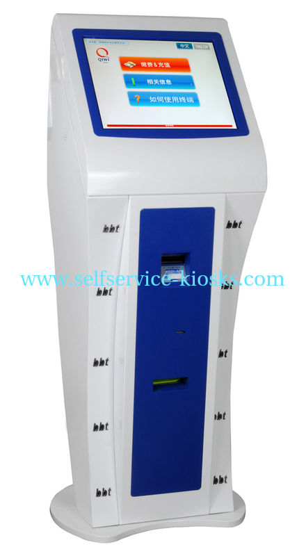 Wireless Touchscreen Multimedia Self Payment Kiosk For Internet / Information Access