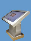 Dust-Proof Interactive Kiosk With Large Display / Coin Hopper For Internet / Information Access
