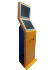 19" LCD Dual Screen Self Service Kiosk Standing for Retail Payment