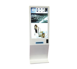 Coin payment Self Service Photo Printing Kiosk 42" display for advertising