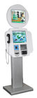 Bar-code Scanner and Fingerprint Reader Multimedia Kiosk for Internet / Information Access
