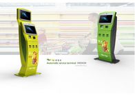 Custom Infrared / Resistance / Capacity Touch Screen Self Check In Kiosk With Card Printer