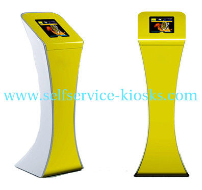 Rugged Steel Frame Ipad Touch Screen Kiosk Building / Shopping Hall Application
