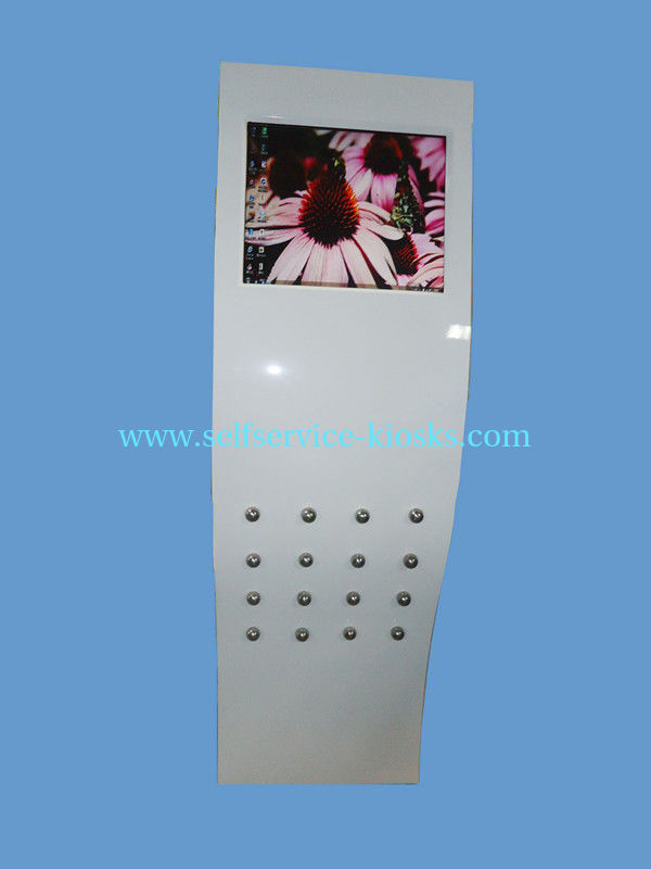 Led Monitor Lcd Touch Screen interactive Information Kisok For Retail / Ordering / Payment