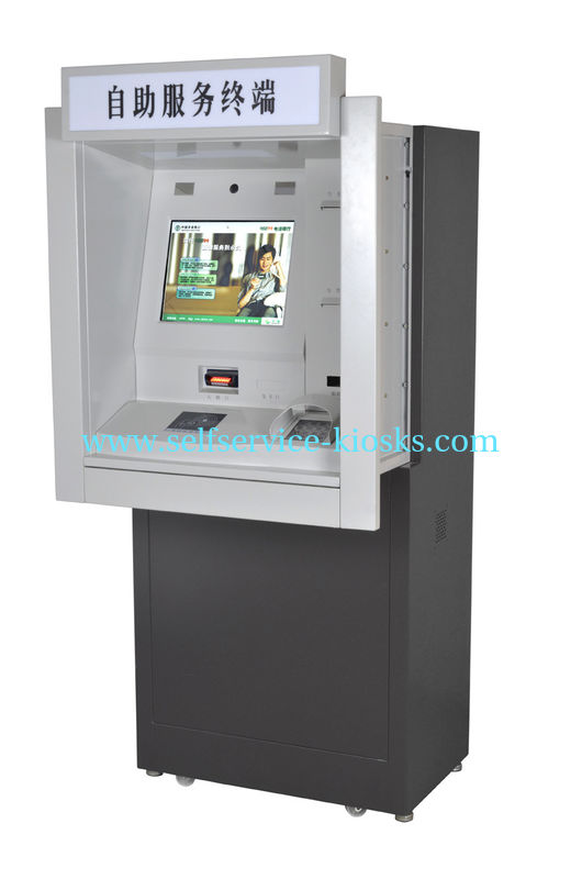 Multi-function Kiosks for self service bank, through wall types T01