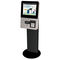 Compact Thin Wall Mounted Kiosk With Card Reader Printer Function For Banks V633