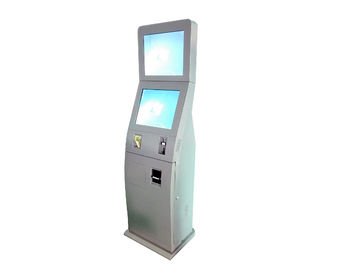 Self Service Bill Payment Kiosk , Multi Coin And Cash Payment Touchscreen Kiosk