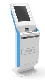 Cold Rolled Steel Material Self Banking Kiosk Multifunctions For Bank Lobby