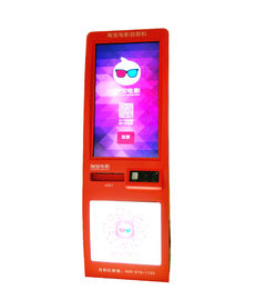 Movie ticketing Payment Kiosks Freestanding large screen for advertising